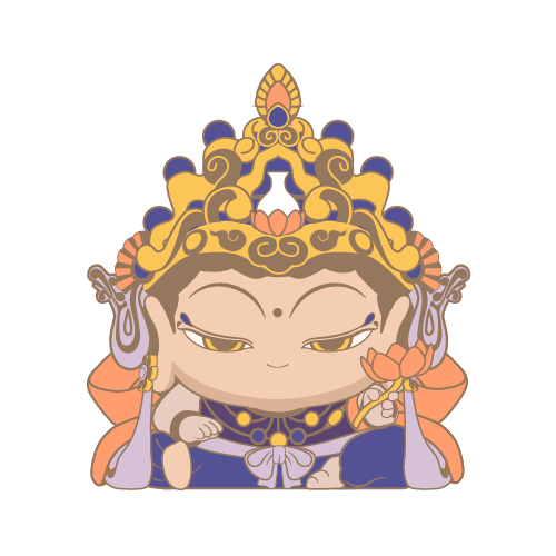 結日STICKER 大勢至菩薩